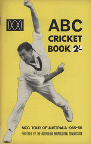 ABC CRICKET BOOK: ENGLAND TOUR TO AUSTRALIA 1965-66