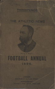 ATHLETIC NEWS FOOTBALL ANNUAL 1896