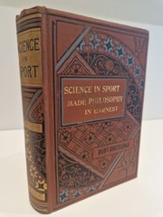 SCIENCE IN SPORT MADE PHILOSOPHY IN EARNEST