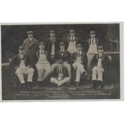 OXFORD UNIVERSITY 1906 ROWING POSTCARD