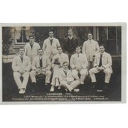CAMBRIDGE UNIVERSITY 1906 ROWING POSTCARD