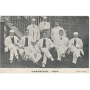 CAMBRIDGE UNIVERSITY 1904 ROWING POSTCARD