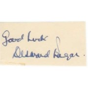 DESMOND EAGAR CRICKET AUTOGRAPH