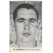 DENIS LINDSAY CRICKET AUTOGRAPH