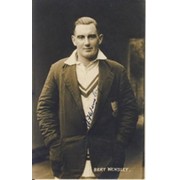 ALBERT WENSLEY (SUSSEX) SIGNED CRICKET POSTCARD