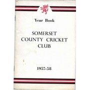 SOMERSET COUNTY CRICKET CLUB YEARBOOK 1957-58