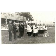 MANSFIELD TOWN (FIELD MILL) FOOTBALL POSTCARD