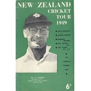 NEW ZEALAND CRICKET TOUR 1949 BROCHURE