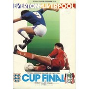 EVERTON V LIVERPOOL 1986 (F.A. CUP FINAL) FOOTBALL PROGRAMME