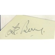 GEORGE BERRY CRICKET AUTOGRAPH