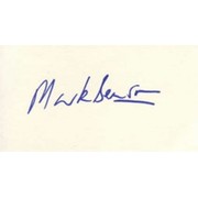 MARK BENSON CRICKET AUTOGRAPH