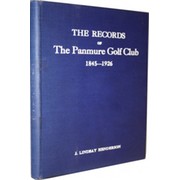THE RECORDS OF THE PANMURE GOLF CLUB