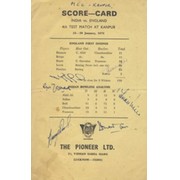 INDIA V ENGLAND 1973 (4TH TEST)