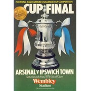 ARSENAL V IPSWICH TOWN 1978 (F.A. CUP FINAL) FOOTBALL PROGRAMME