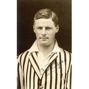 CHARLES JOHN CAPES (KENT) SIGNED CRICKET POSTCARD