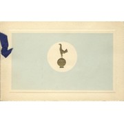 TOTTENHAM HOTSPUR CHRISTMAS CARD 1954