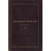 SURREY COUNTY CRICKET CLUB 1924 [HANDBOOK]