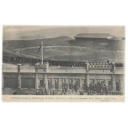 SCOTLAND V ENGLAND 1910 FOOTBALL POSTCARD