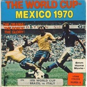 WORLD CUP FINAL - MEXICO 1970 8MM FILM (BRAZIL V ITALY)