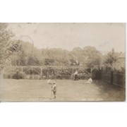 CROQUET (THE ELMS, STOW) postcard