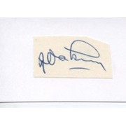 ALAN OAKMAN CRICKET AUTOGRAPH