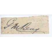 GILLY REAY CRICKET AUTOGRAPH