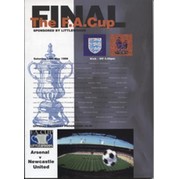 ARSENAL V NEWCASTLE UNITED 1998 (F.A. CUP FINAL) FOOTBALL PROGRAMME