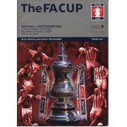 ARSENAL V SOUTHAMPTON 2003 (F.A. CUP FINAL) FOOTBALL PROGRAMME