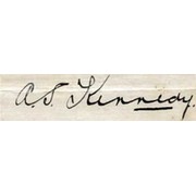 ALEX KENNEDY CRICKET AUTOGRAPH