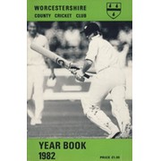 WORCESTERSHIRE COUNTY CRICKET CLUB YEAR BOOK 1982