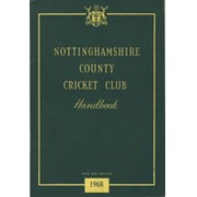 NOTTINGHAMSHIRE COUNTY CRICKET CLUB HANDBOOK 1968