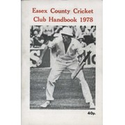 ESSEX COUNTY CRICKET CLUB ANNUAL 1978