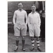 CYRIL HOLMES & DICKIE GUEST (ENGLAND) RUGBY UNION PHOTOGRAPH