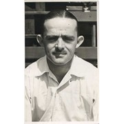 ERIC MEADS (NOTTINGHAMSHIRE) 1950 CRICKET PHOTOGRAPH