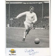 RAY WILSON (HUDDERSFIELD, EVERTON & ENGLAND) SIGNED PHOTOGRAPH