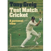 TEST MATCH CRICKET: A PERSONAL VIEW