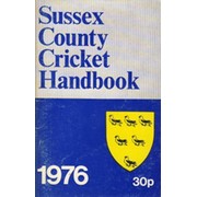 OFFICIAL SUSSEX CRICKET HANDBOOK 1976