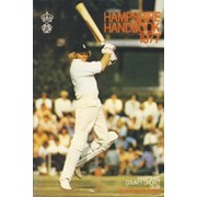 HAMPSHIRE COUNTY CRICKET CLUB ILLUSTRATED HANDBOOK 1977