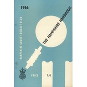 HAMPSHIRE COUNTY CRICKET CLUB ILLUSTRATED HANDBOOK 1966