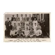 MANCHESTER CITY 1907-08 FOOTBALL POSTCARD