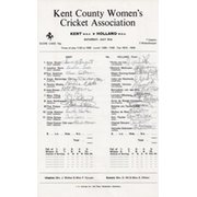 KENT WCA V HOLLAND WCA 1982 (WOMEN
