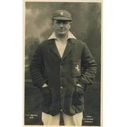 WALLY HARDINGE (KENT) SIGNED POSTCARD