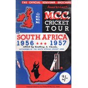 ENGLAND TOUR OF SOUTH AFRICA 1956-57 CRICKET BROCHURE