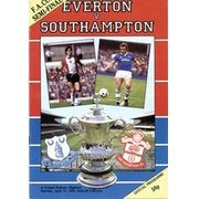 EVERTON V SOUTHAMPTON 1984 (FA CUP SEMI-FINAL) FOOTBALL PROGRAMME