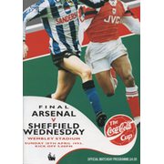 ARSENAL V SHEFFIELD WEDNESDAY 1993 (COCA-COLA CUP FINAL) FOOTBALL PROGRAMME