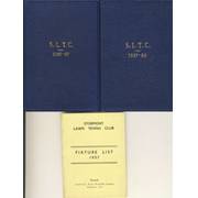 STORMONT LAWN TENNIS CLUB HANDBOOKS 1930S