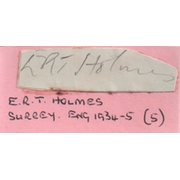 ERROL HOLMES (SURREY & ENGLAND) 
