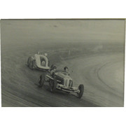 ASCOT RACE TRACK - REX MAYS V FRED FRAME PHOTOGRAPH