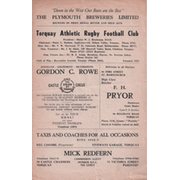 TORQUAY ATHLETIC RFC V OLD CRANLEIGHANS RFC 1960
