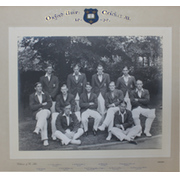OXFORD UNIVERSITY 1930 CRICKET PHOTOGRAPH